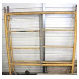 2 pieces of Scaffolding - 75" x 62"