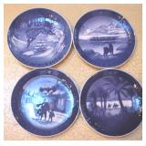 Royal Copenhagen Plates w / Boxes - 7.5" Round