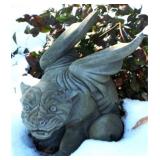 Gargoyle Statue - 13 x 9 x 8