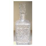Crystal Decanter - 10.5" Tall
