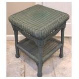 Wicker Stand - 16" x 16" x 22"