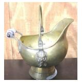 Brass Coal Bucket - 6" x7"