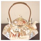 Oriental Teapot - 6" x 6"