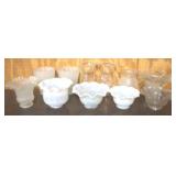 Lot of 11 Glass Globes