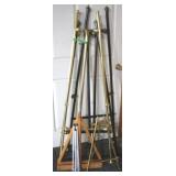 Lot of Metal & Wood Easels