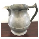 Metal Pitcher - 9" x 10"