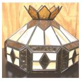 Stained Glass Lamp Shade - 12" x 16"