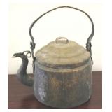 Antique Kettle - 7" x 9"