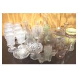Lot of Assorted Glass Items