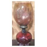 Oil Lamp - 11" Tall