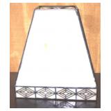 Stained Glass Lamp Shade - 9" x 8" x 8"