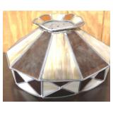 Stained Glass Lamp Shade - 10" x 19"