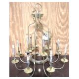 Brass Chandelier - 33" x 23"