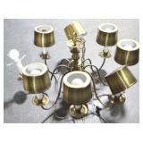 Metal Chandelier - 20" x 14"