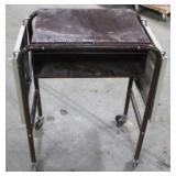 Vintage Metal Typewriter Stand - 32" x 15" x 24"