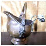 Copper Coal Bucket - 7" x 7"