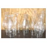 Lot of 7 Glass Globes