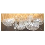 Lot of Assorted Glass Items