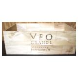 Wood Wine Box - 7.5" x 21" x 13"