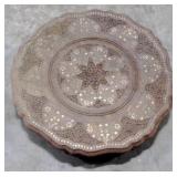 Carved Wood Table Top - 33"