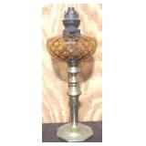 Oil Lamp - 17" Tall