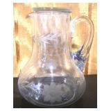 Bedside Water Set - 7.5" Tall