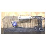 Metal Animal Trap - 16" x 6" x 5"