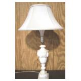Marble Base Lamp - 27" Tall