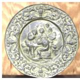 Brass Charger Plate - 16" Round