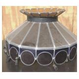 Stained Glass Lamp Shade - 12" x 19"
