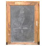 Antique Chalkboard - 21" x 15"
