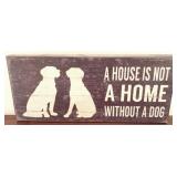 Dogs Wall Hanigng - 7" x 16"