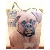 Metal Dog Wall Hanging - 14" x 10"