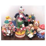 Lot of Assorted Clown Items