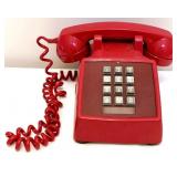 Vintage Red Phone - 5" x 8" x 6"