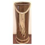 Art Pottery Vase - 12" Tall