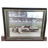 Signed Dale Earnheardt Mini Poster - 12" x 10"