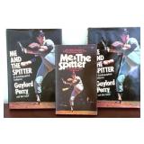 3 Gaylord Perry Signed Books