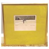 "Snow" #53/150 Signed Print by J. Shell - 11 x 11