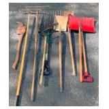 Lot of Yard Tools