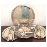 Lot of Silver Plated Items