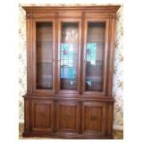 Henredon China Cabinet - 80" x 56" x 17"