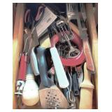 Drawer Lot Kitchen Utensils