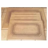 5 Rugs - 46" x 30"  &  33" x 20"