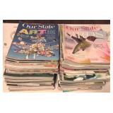 Lot of "Our State" Magazines
