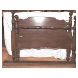 Queen Size Bed Frame - 51" x 64" x 76"