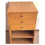 3 Drawer, 2 Shelf Stand - 29" x 20" x 19"