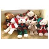 Lot of Assorted Stuffed Animals