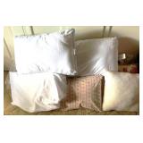 Lot of Assorted Pillows