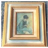 Oil on Canvas - 15" x 12"